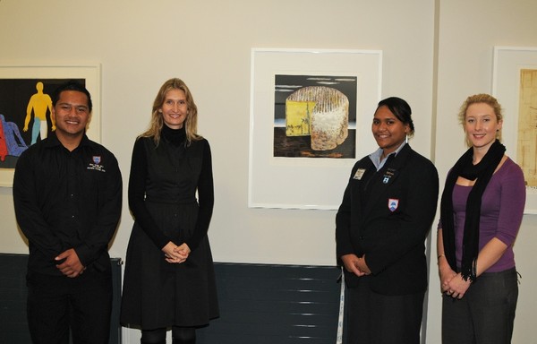  Head Boy Jermaine Aererua, Gina Klarwill - Kapiti Senior Brand Manager, Head Girl Julia-May Aramoana, Melissa Myocevich � Kapiti